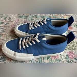 OBRA 240 Canvas Low Wrap Toe Sneaker in Torres Blue/White/OBRA Blue